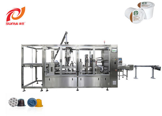A fabricação a mais nova da fábrica de Kcup quatro pistas que enchem a máquina de enchimento de selagem da cápsula de Kcup da máquina